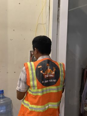 Sửa hệ thống điện tại shop thời trang Châu Phạm quận 1